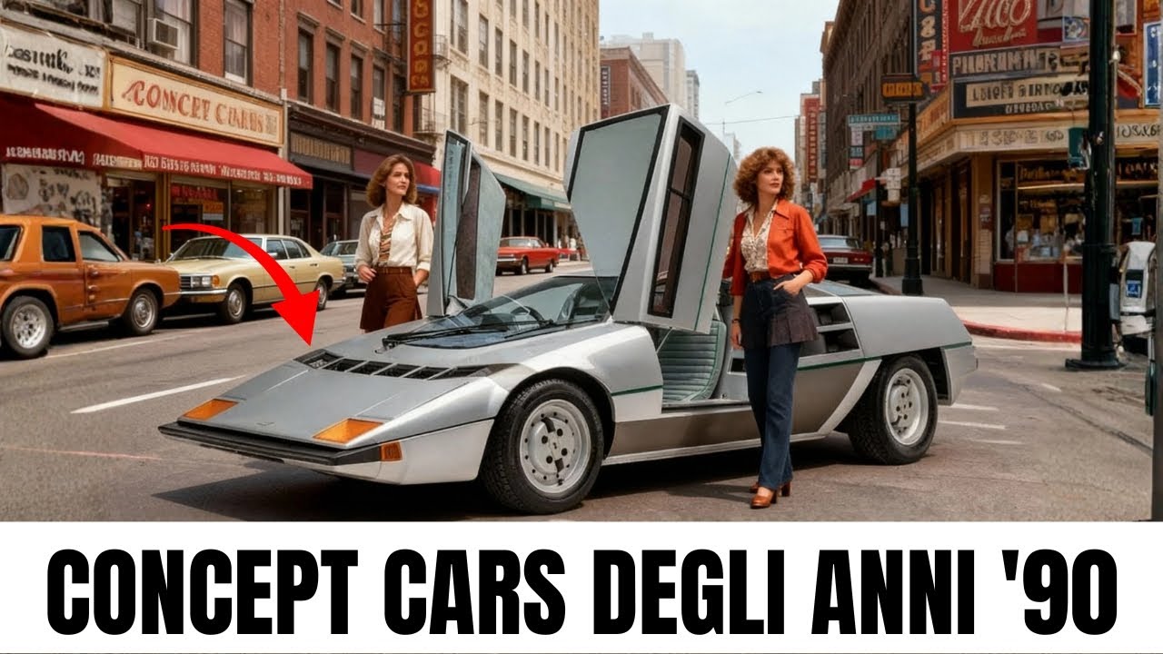 Top 10 concept car insolite e futuristiche degli anni ’80