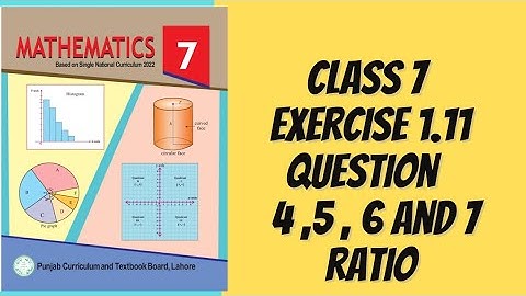 class 7 math new book exercise 1.11 question 4,5,6 and 7 solution | class 7th chapter 1