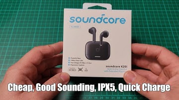 Anker Soundcore K20i Semi In Ear TWS Earphones Review