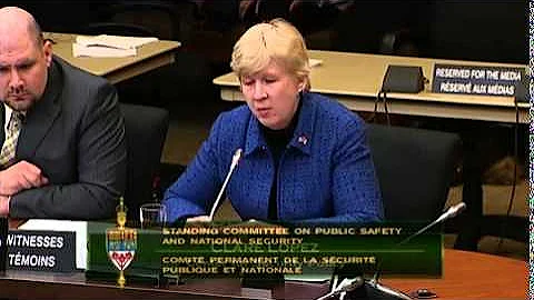 Center for security policy Parliamentary committee on bill C51