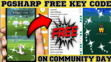 get pgsharp free key code on community day | pgsharp premium gratis | pgsharp premium free key |