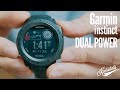 【新商品】ついに！！ソーラー充電対応になったGarmin INSTINCT DUAL POWER レビュー【スマートウォッチ】