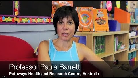 Professor Paula Barrett explains Red and Green Thoughts - Friends for Life