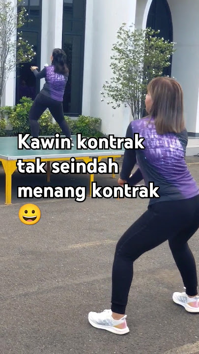 KAWIN KONTRAK ⁉️TAK SEINDAH MENANG KONTRAK ✅  #storywa #dangdutkoplo #cover #koplo #dance #goyang