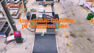 Our Auto Labeling CNC Nesting Machine Furniture Production Line is designed for panel furniture