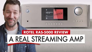 Rotel's BEST AMP for Streaming Music 📌 ROTEL RAS-5000 REVIEW