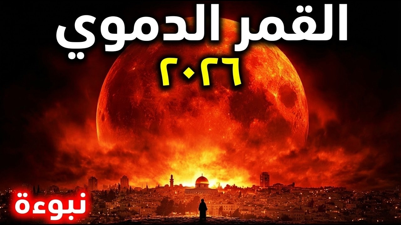 نبوءة قمر الدم: يوئيل 2:31 تتحقق في 10 مارس 2026 — هل أنت مستعد؟