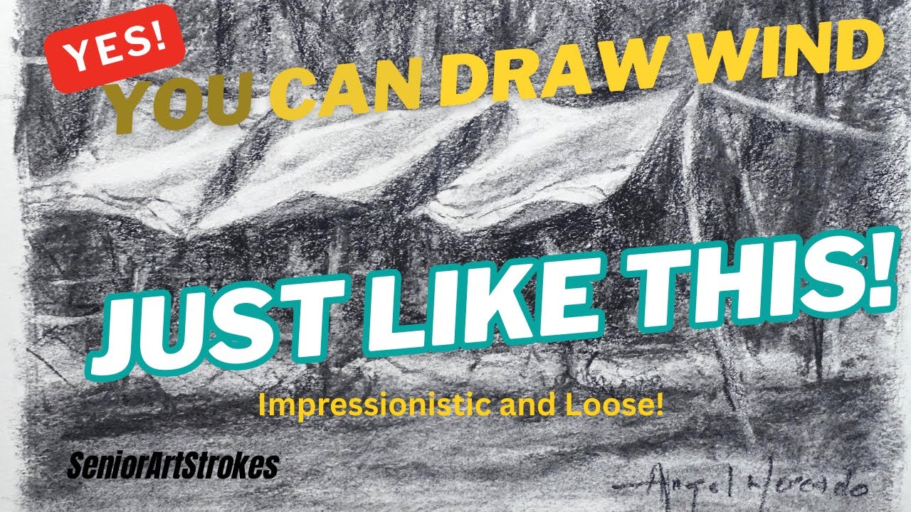 Can We Sketch Wind in Action? Capture Wind and Movement! - YouTube