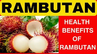 RAMBUTAN: 11 HEALTH BENEFITS NG RAMBUTAN KUNG KUMAIN ARAW ARAW (With English Subtitle)