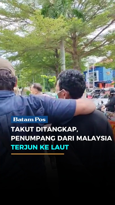Takut Ditangkap, Penumpang Dari Malaysia Terjun ke Laut