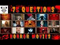 Horror Movies Trivia Quiz - Horror Movies | 75 Questions #quiz #halloween #movie
