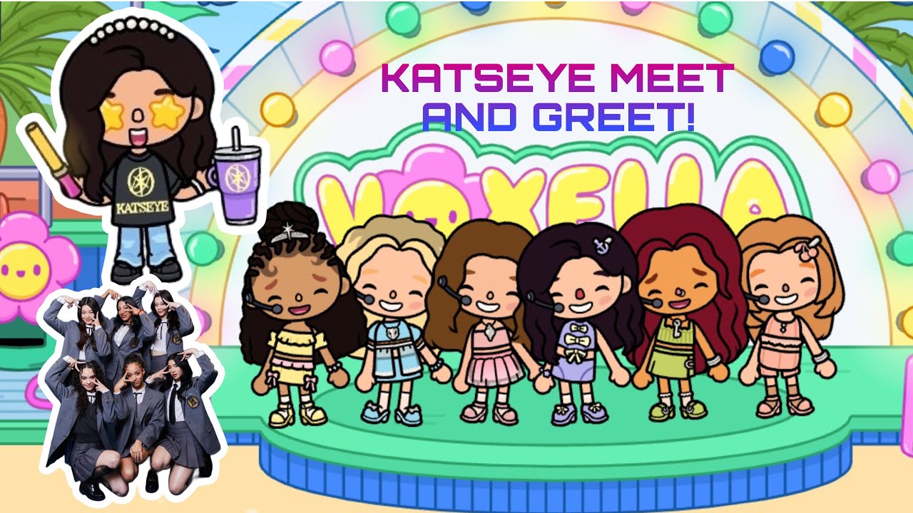 KATSEYE MEET AND GREET IN TOCA!! - YouTube