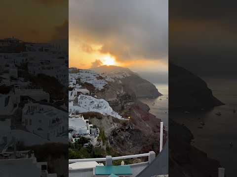 Sunrise in Santorini