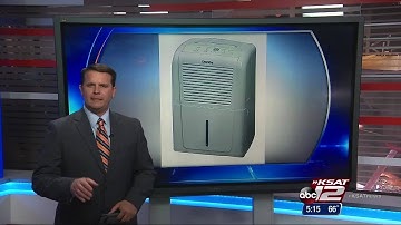 VIDEO: Recall Roundup: 2.5 million dehumidifiers fire hazards