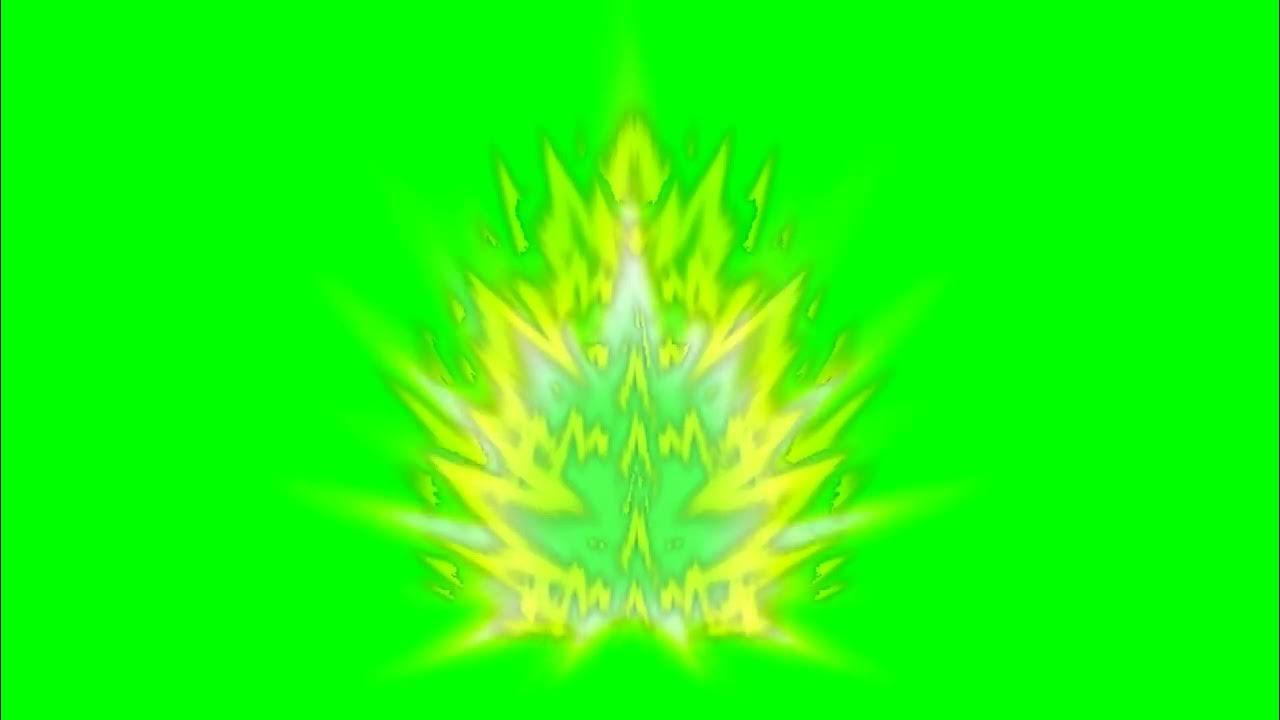 Dbz Super Saiyan Aura Green Screen Effect Youtube