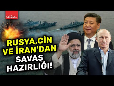 Rusya, Çin ve İran'dan savaş hazırlığı! Umman Körfezi'nde dev tatbikat