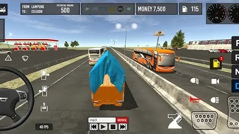 IBDS Indonesia truck simulator | IBDB Bus simulator Gameplay Android, iOS #bussimulator3d