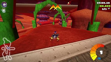 SuperTuxKart 1.0: XR591 Reverse - 01:44.282