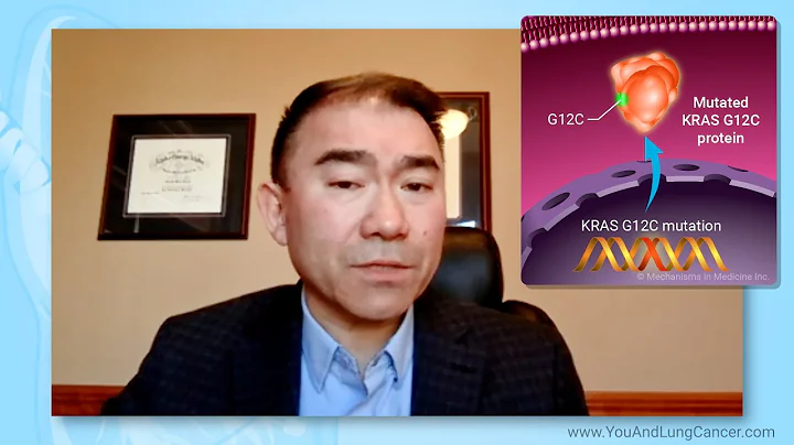 What is a KRAS mutation in non-small cell lung cancer (NSCLC)?