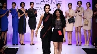 Amy Jackson Walks The Ramp | Lakme Fashion Week - Winter Festive 2012