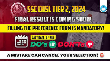 SSC CHSL Tier 2 Post Preference Form 2024 Fill-Up Starts! | SSC CHSL Tier 2 Result 2024 | Oliveboard