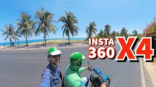 Max quality action camera Insta360 X4 | 150Mbs 4K 30fps Dolby Vision HDR