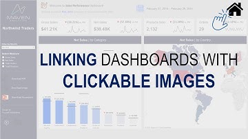 Tableau Tutorial: Linking Dashboards with Clickable Images