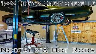 Nostalgia Hot Rods | Custom Built 1966 Chevy Chevelle | TCI 6X Transmission Swap & Fill Panels