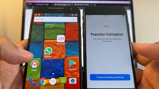 Whatsapp Android to iPhone free transfer 2022