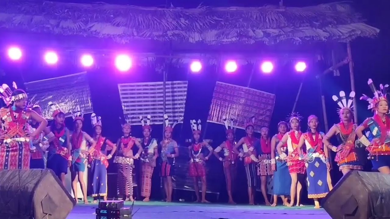 Fashion show at Kanubari Town (Miss Wancho Oriah)2023