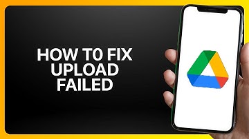 How To Fix Upload Failed In Google Drive 2025! Tutorial