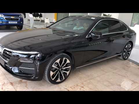 Chi tiết Vinfast Lux A2.0 màu đen