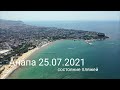 #Анапа - ВСЁ ПЛОХО? облёт пляжей от Анапки, до дельфинария! где купаться! 25.07.2021