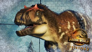 YUTYRANNUS SNOW BIODOME Inspired By Prehistoric Planet | Jurassic World Evolution 2 Exhibit build