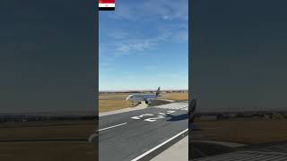 الهبوط في مطار القاهرة الدولي 🇪🇬