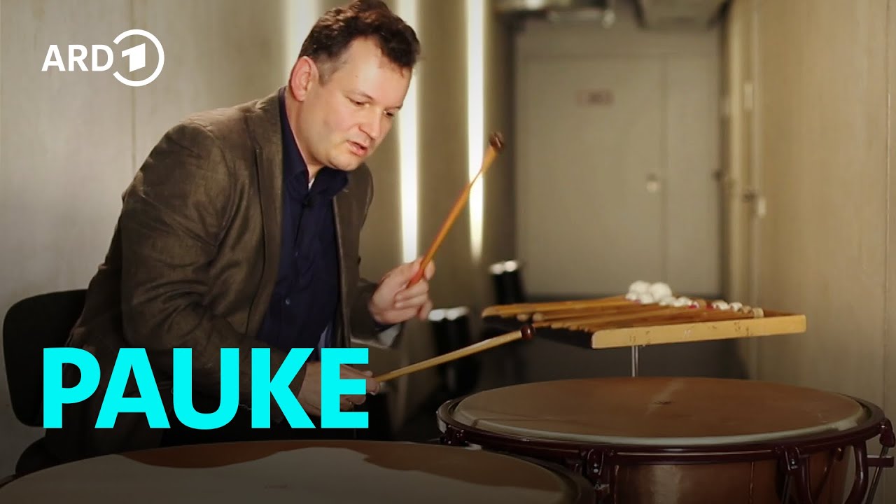 Pauke | Jochen Brenner | Instrumente im Symphonieorchester | SWR Classic