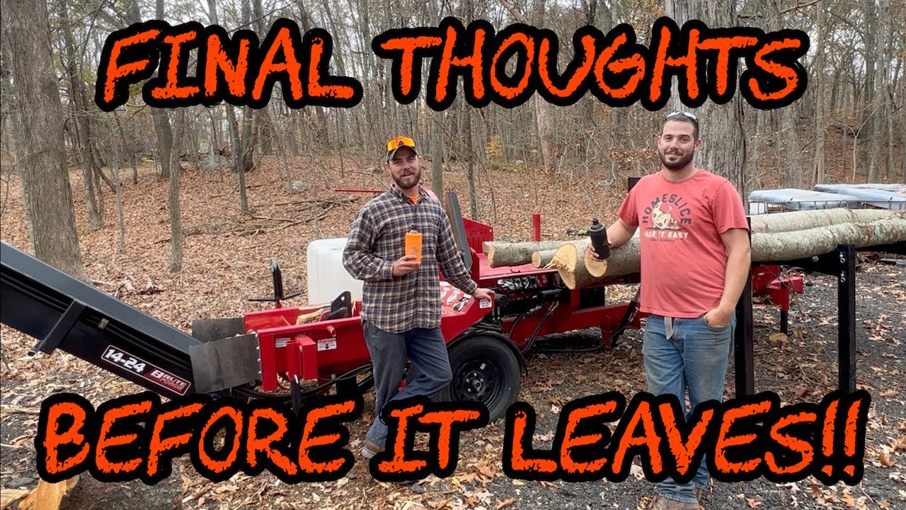 #430 Final Thoughts on the Brute Force 14-24 Firewood Processor - YouTube