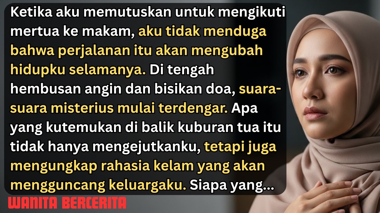 AKU MENGIKUTI MERTUA KE MAKAM – APA YANG KUDENGAR MEMBUATKU SYOK TERNYATA…