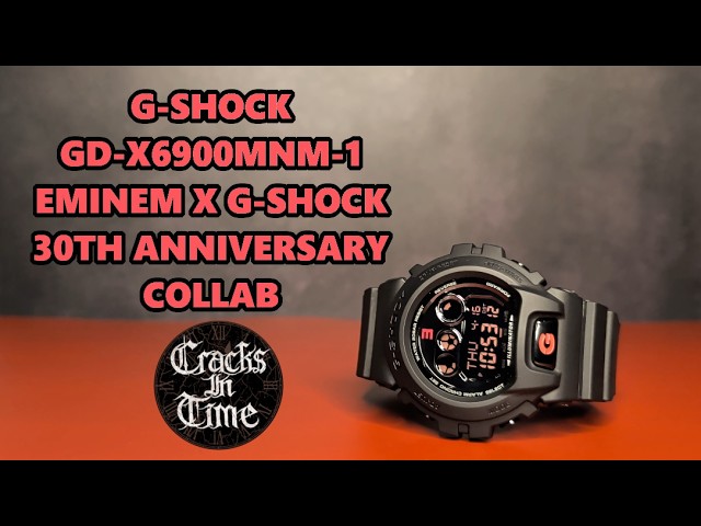 G-Shock GD-X6900MNM-1 - Eminem X G-Shock 30th Anniversary Edition