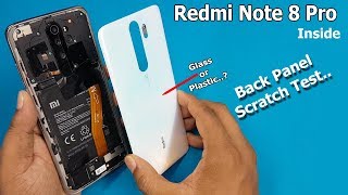 How to Open Redmi Note 8 Pro Back Panel || Redmi Note 8 Pro Teardown | Scratch Test..