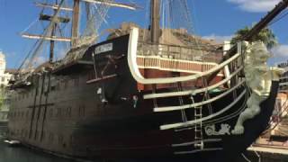 Santísima Trinidad - 18th Century Spanish Galleon in Alicante Harbour