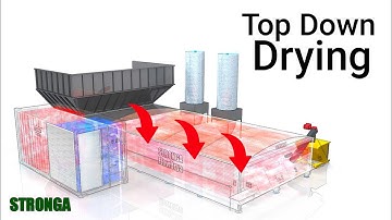 Top Down Drying for Wood Shavings, Sawdust & More