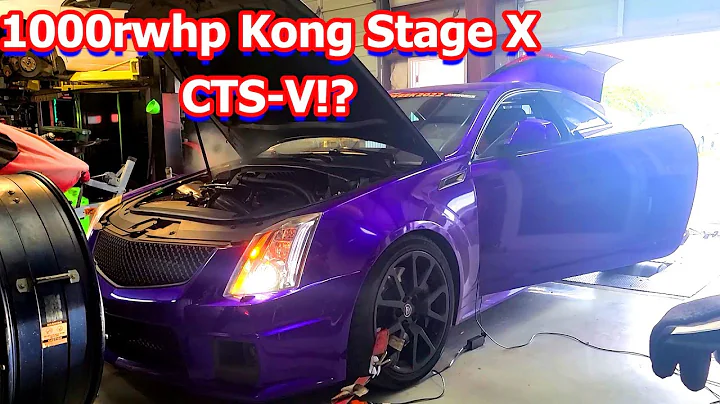 CTS-V with a KONG Stage X Ported LSA made 1000+whp!!!