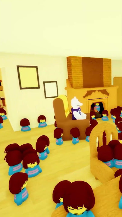 If Undertale was MULTIPLAYER #shorts #undertale #sans #toriel #frisk #deltarune