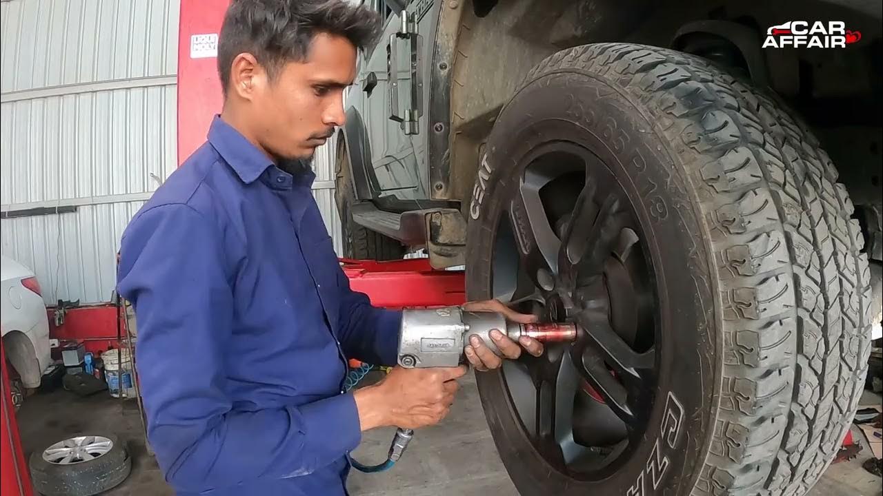 New Mahindra Thar Suspension Accessory Rogerab / Roger Installation by