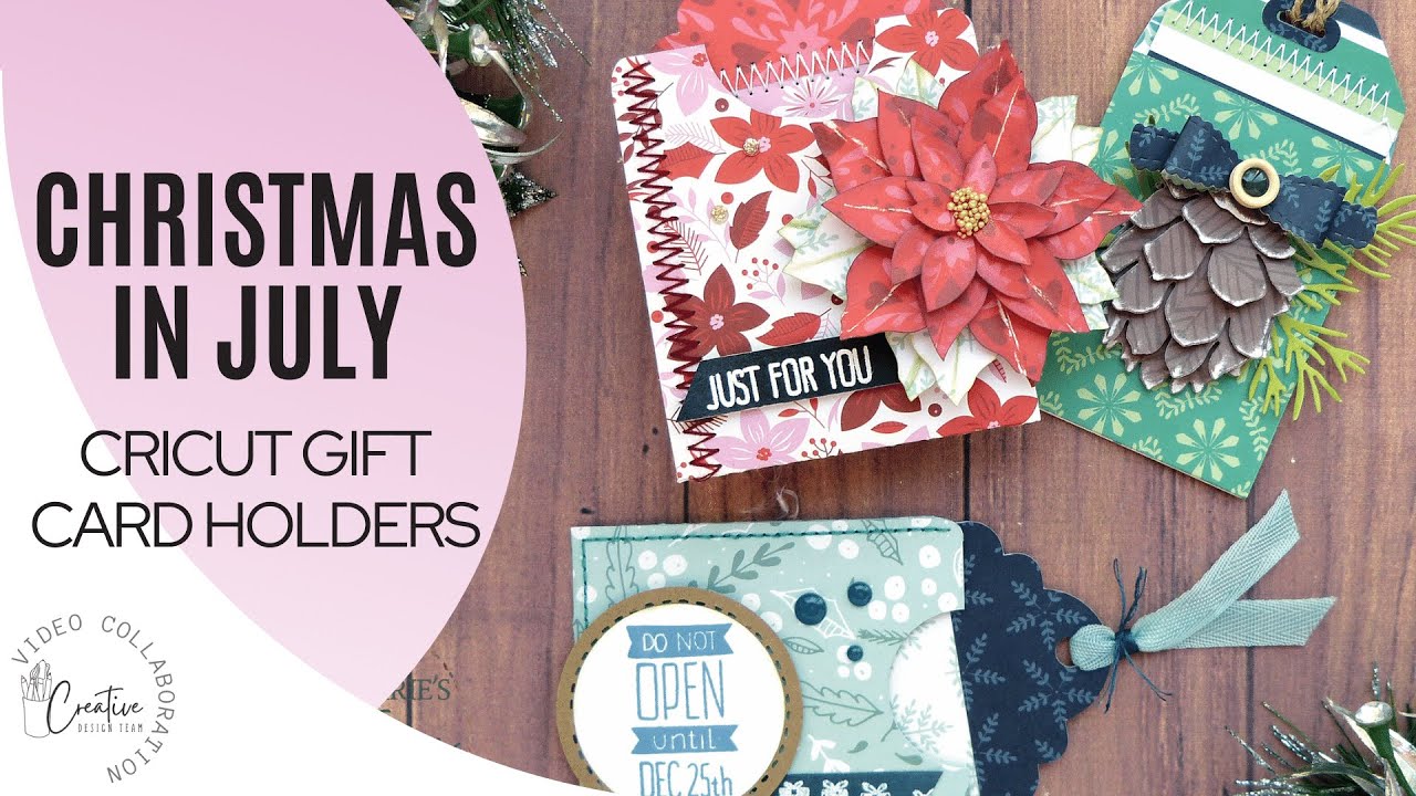 DIY Gift Card Holder with Cricut Felt - see kate sew