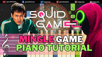 Mingle Game Song Squid Game 2 | Piano Tutorial | Piano Cover | Chords | Ganesh Kini
