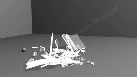 Glass break in 3ds max