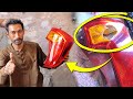 Car tail light cover repairing with simple hand tools | amazing skills broken Tail light Restoration