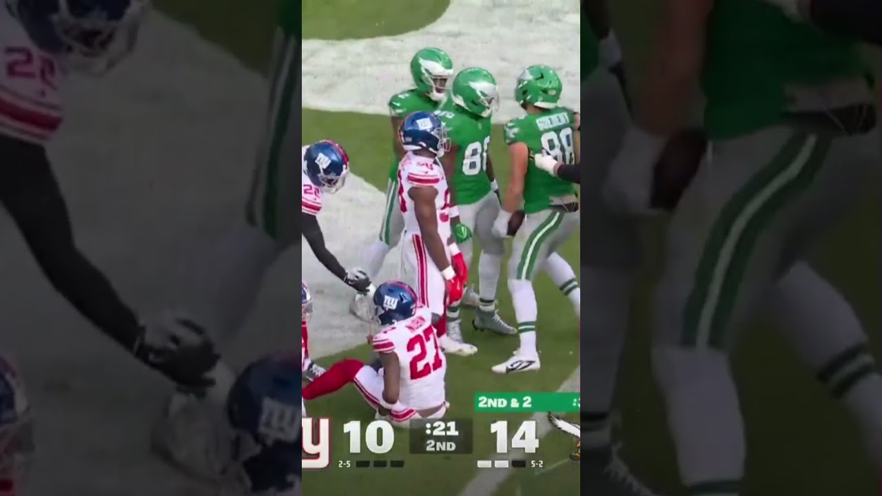 Джален наносит удар Далласу Годерту в честь Национального дня тайт-эндов 🦅🔥 Лучшие моменты матча ...